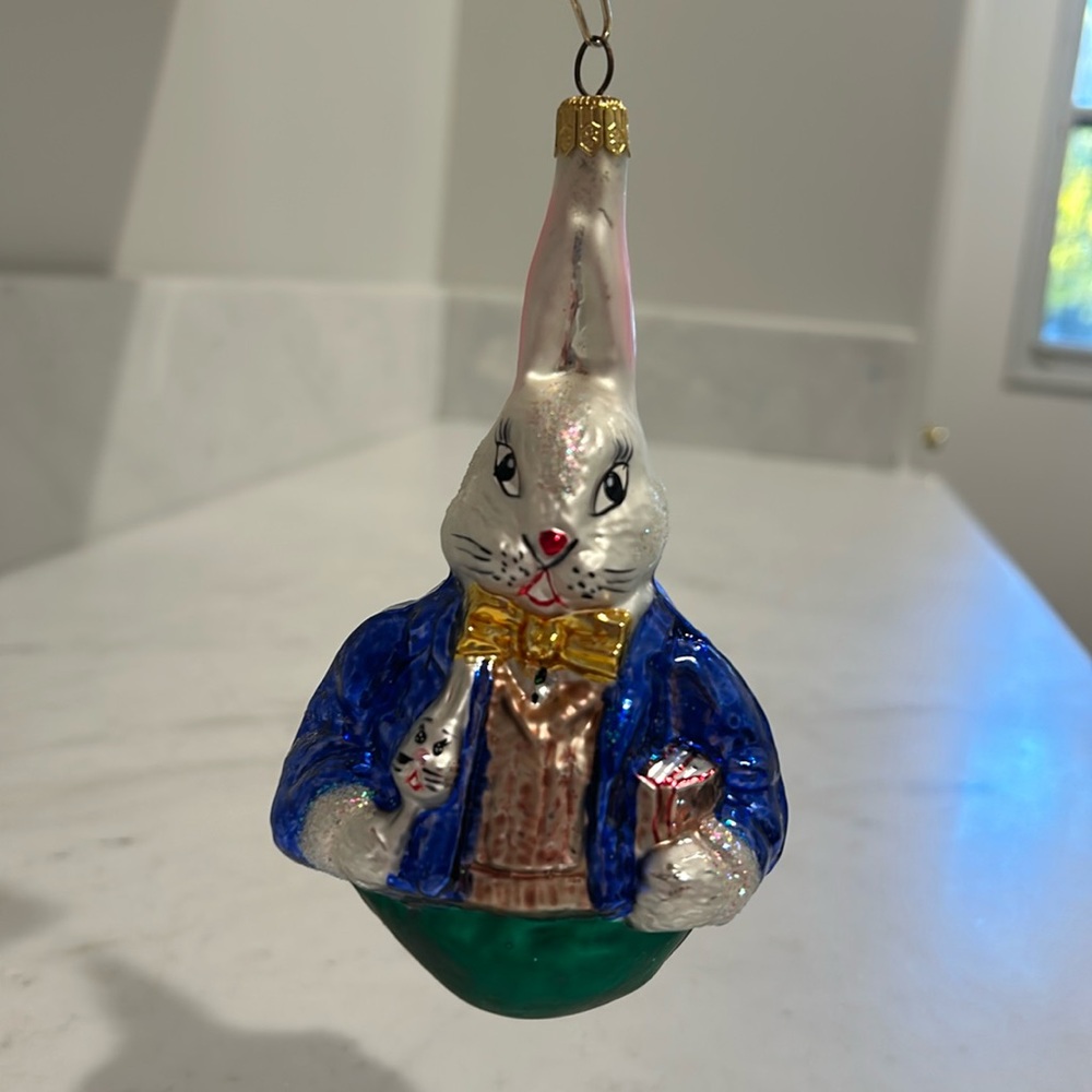 Christopher Radko “Professor Hare”